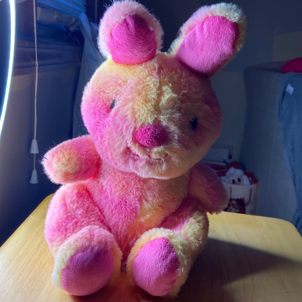 Pink Easter bunny